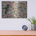 'TARGET' by DB Waterman – Metal Wall Art, 16x12 room view