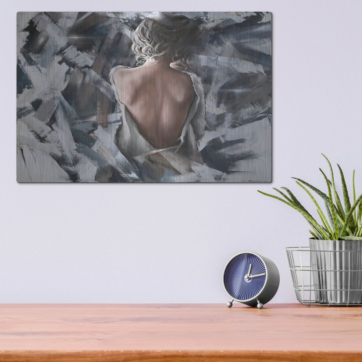 'Cassiopeia' by Alexander Gunin – Metal Wall Art, 16x12 room view