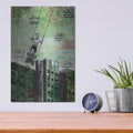 'TUESDAY SWING' by DB Waterman – Metal Wall Art, 12x16 room view