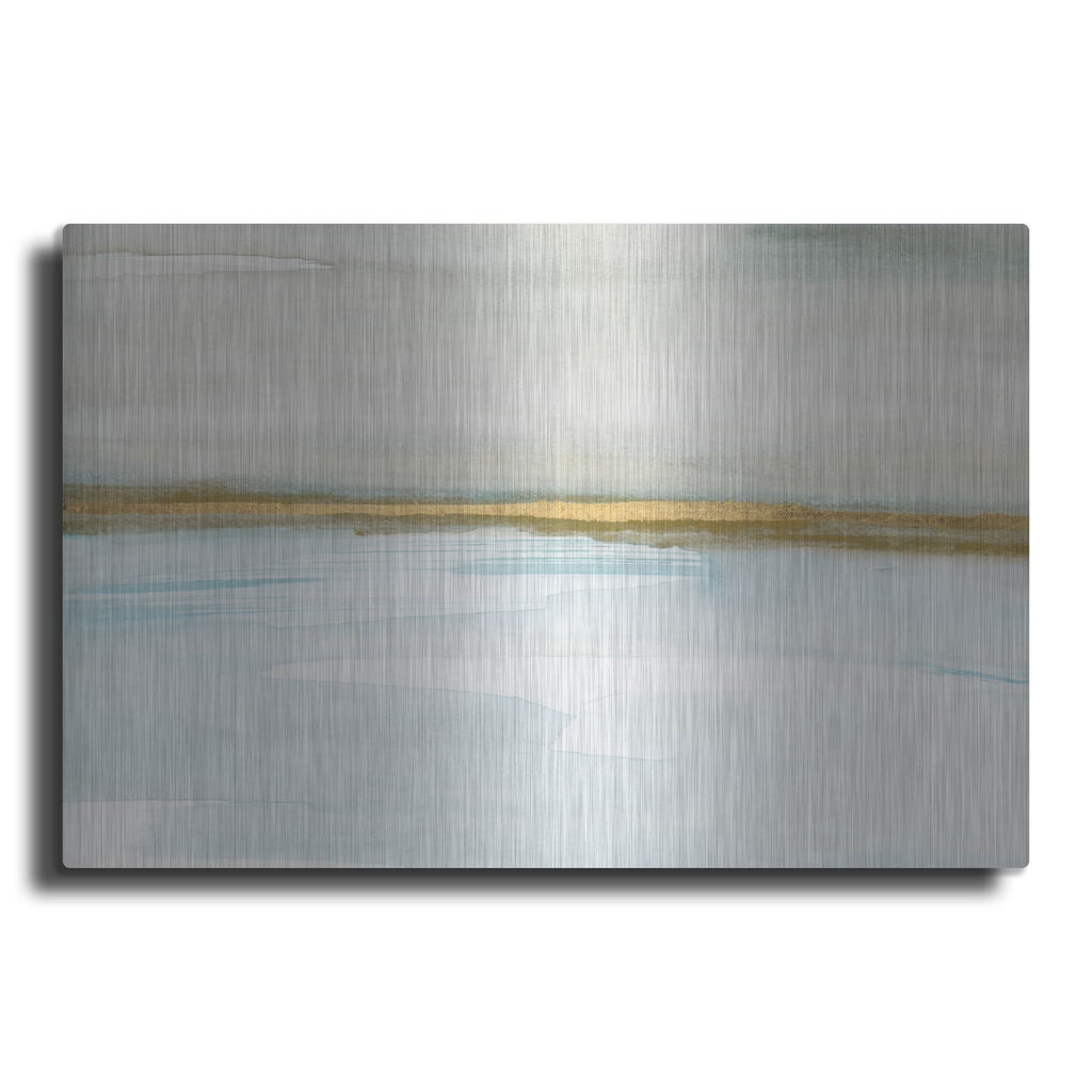 'Ua Golden Vista 1' by Annie Warren – Metal Wall Art