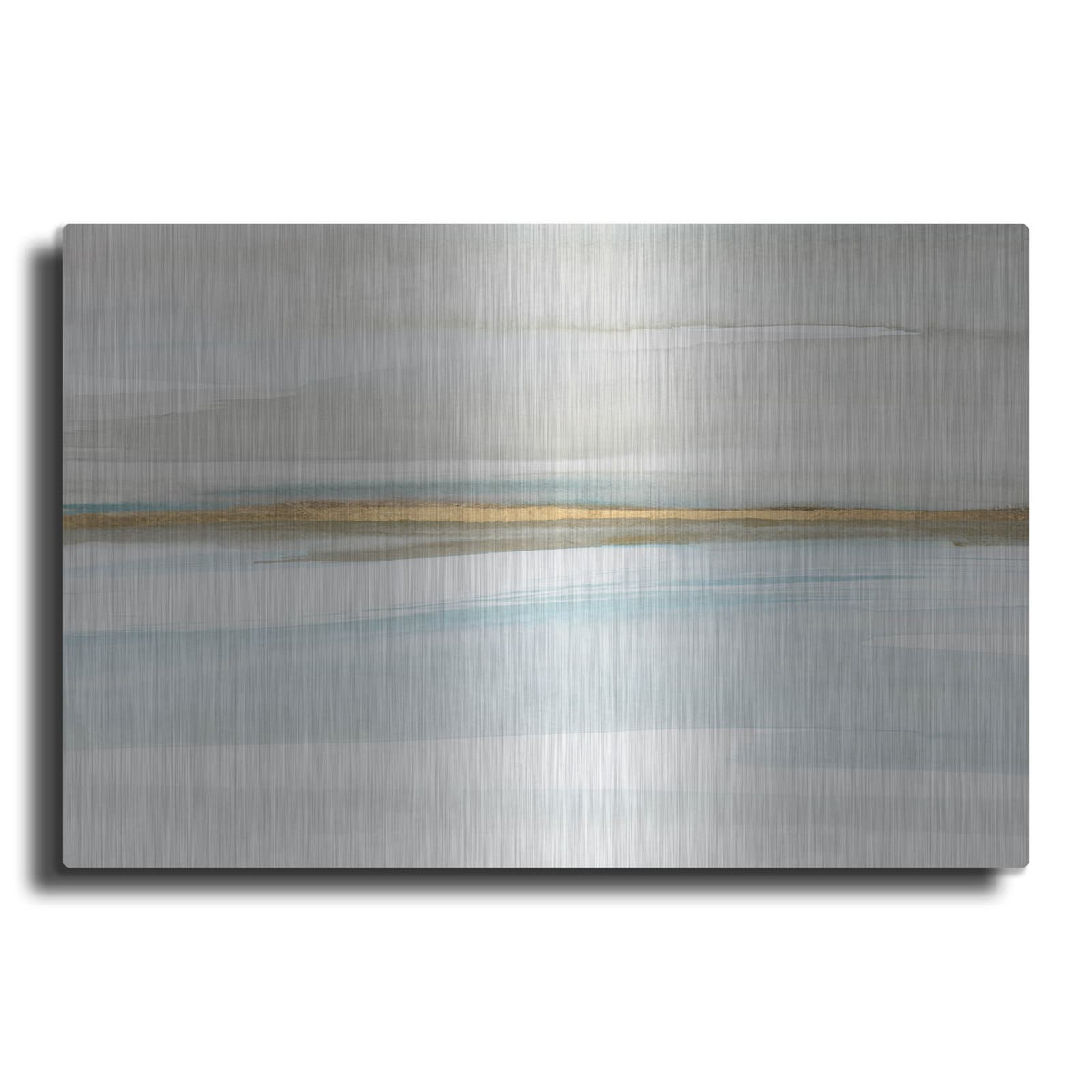 'Ua Golden Vista 2' by Annie Warren – Metal Wall Art