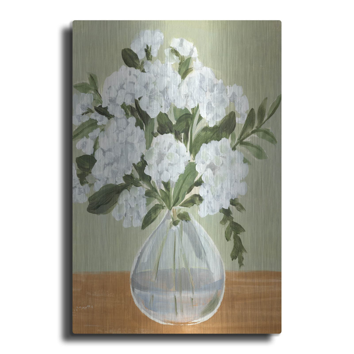 'Vased Viburnum 1' by Annie Warren – Metal Wall Art