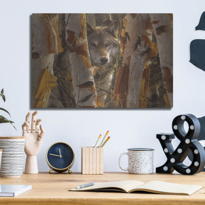 Luxe Metal Art 'The Guardian' by Collin Bogle, Metal Wall Art,16x12