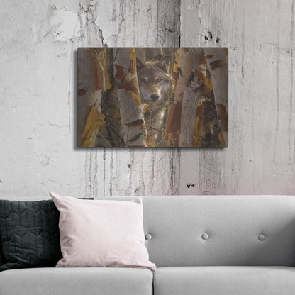 Luxe Metal Art 'The Guardian' by Collin Bogle, Metal Wall Art,36x24