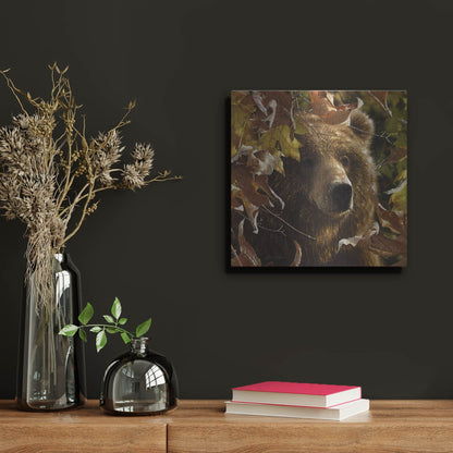 Luxe Metal Art 'Legend Of The Fall' by Collin Bogle, Metal Wall Art,12x12