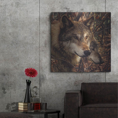 Luxe Metal Art 'Colors of Autumn' by Collin Bogle, Metal Wall Art,36x36