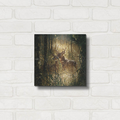 Luxe Metal Art 'A Golden Moment' by Collin Bogle, Metal Wall Art,12x12