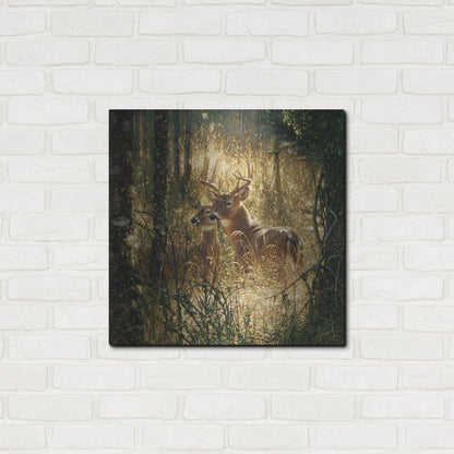 Luxe Metal Art 'A Golden Moment' by Collin Bogle, Metal Wall Art,24x24