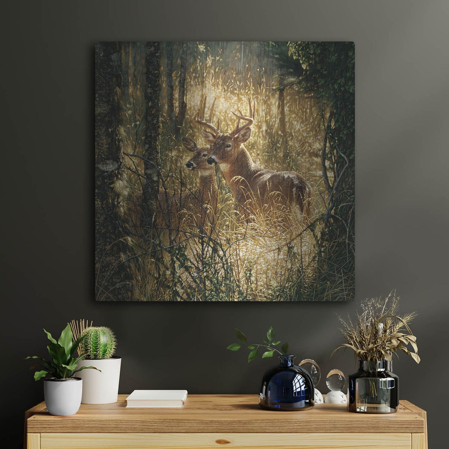 Luxe Metal Art 'A Golden Moment' by Collin Bogle, Metal Wall Art,24x24