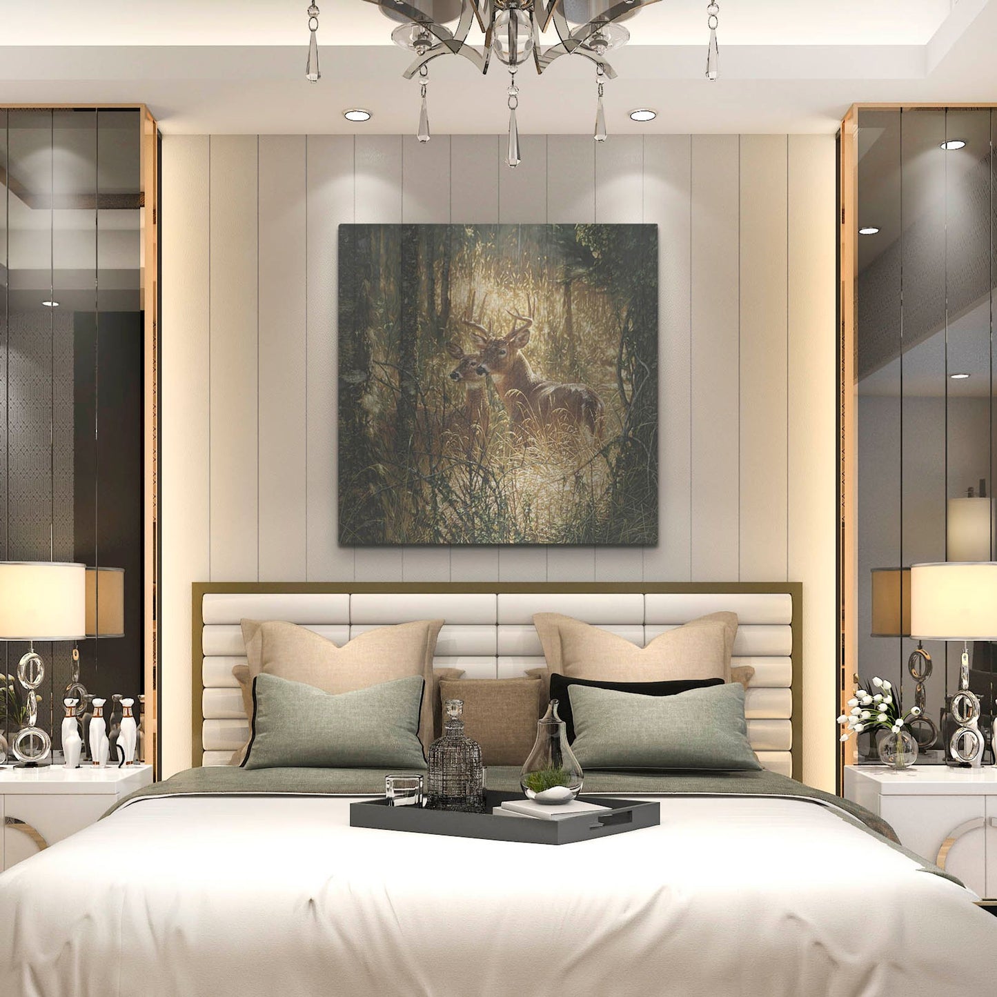 Luxe Metal Art 'A Golden Moment' by Collin Bogle, Metal Wall Art,36x36