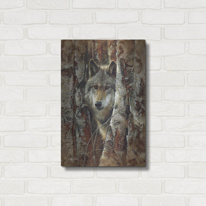 Luxe Metal Art 'Wood Land Spirit' by Collin Bogle, Metal Wall Art,16x24