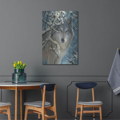 Luxe Metal Art 'Broken Silence' by Collin Bogle, Metal Wall Art,24x36