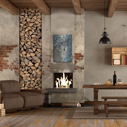 Luxe Metal Art 'Broken Silence' by Collin Bogle, Metal Wall Art,24x36