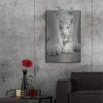 Luxe Metal Art 'Sheltered' by Collin Bogle, Metal Wall Art,24x36