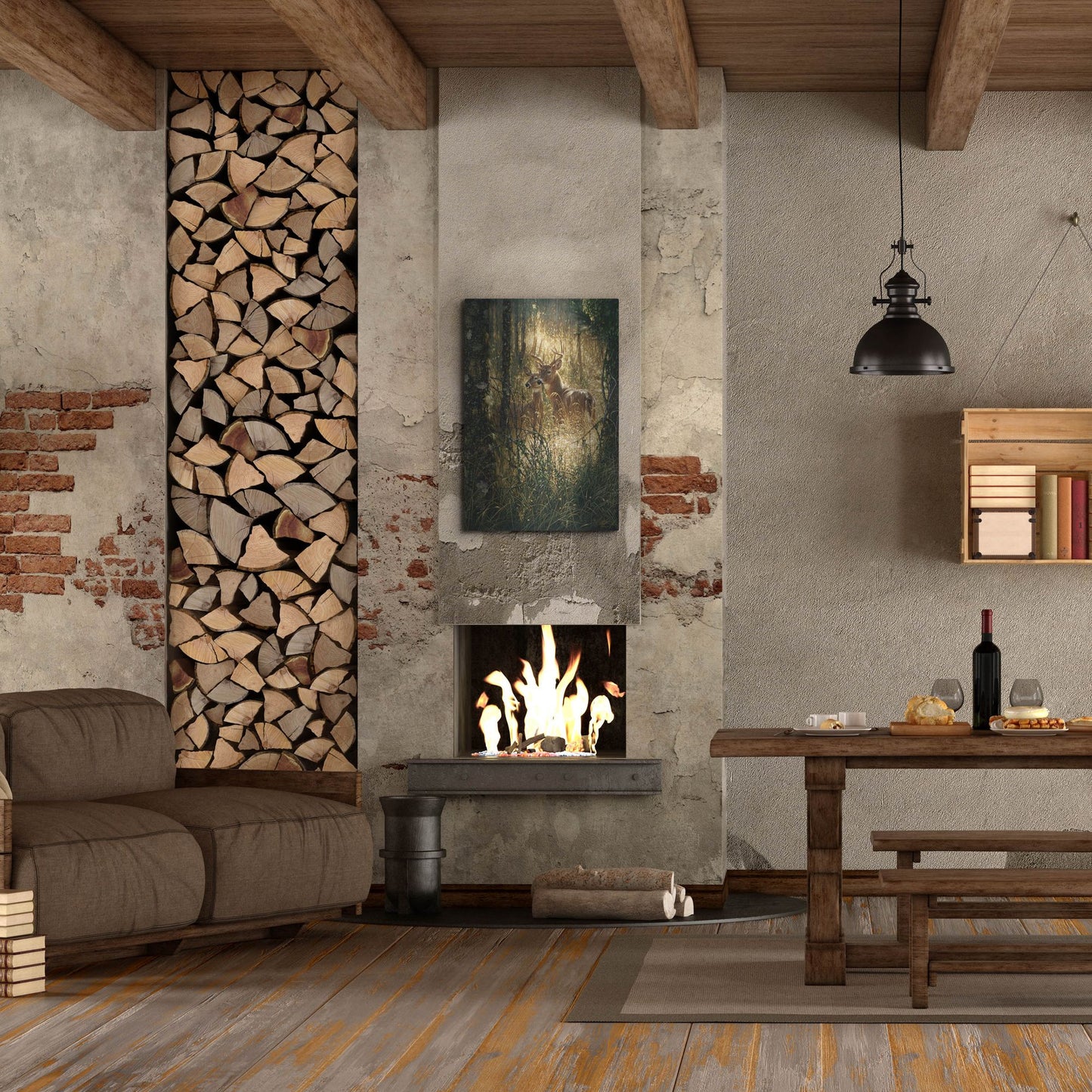 Luxe Metal Art 'A Golden Moment Portrait' by Collin Bogle, Metal Wall Art,24x36