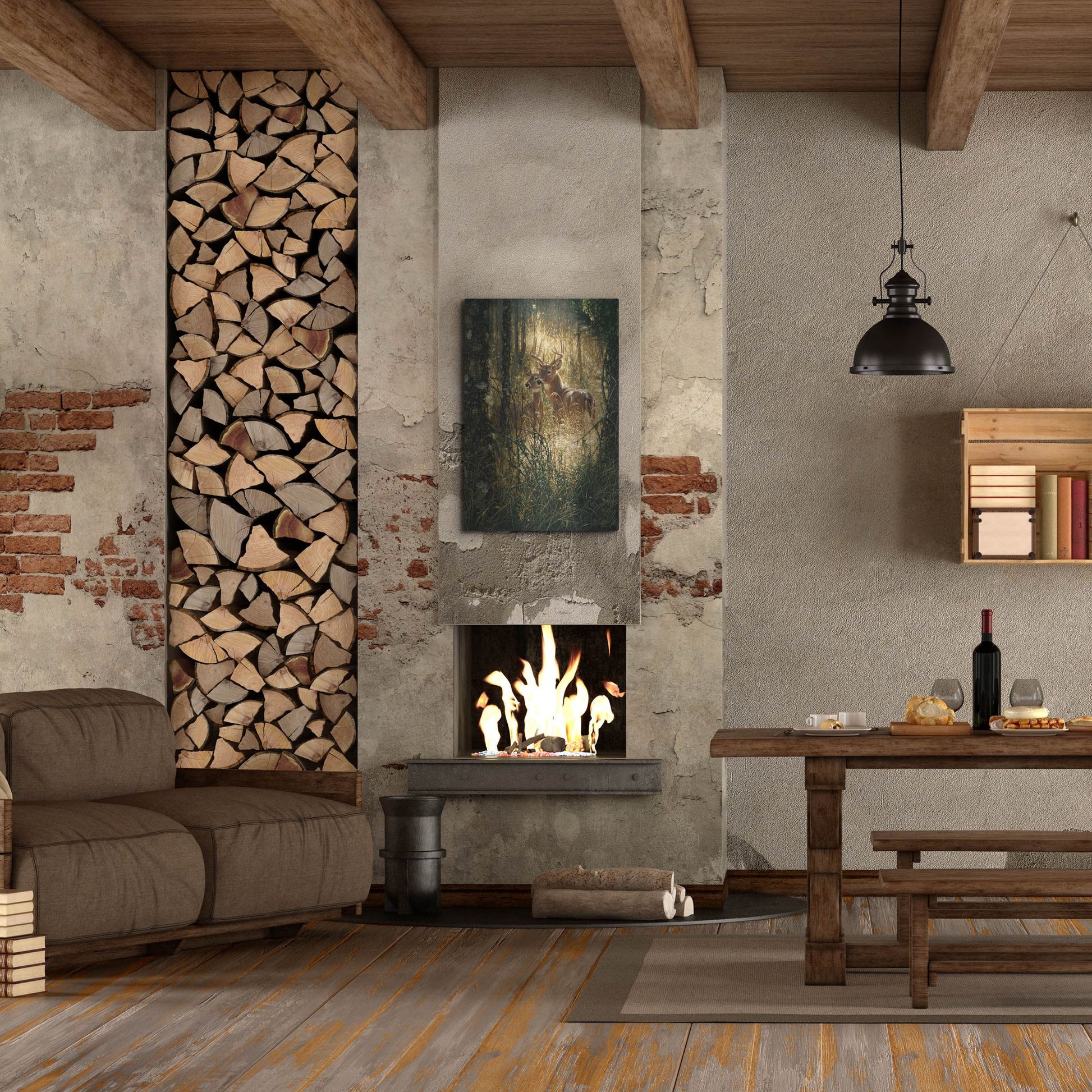 Luxe Metal Art 'A Golden Moment Portrait' by Collin Bogle, Metal Wall Art,24x36