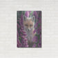 Luxe Metal Art 'Fox Gloves' by Collin Bogle, Metal Wall Art,24x36