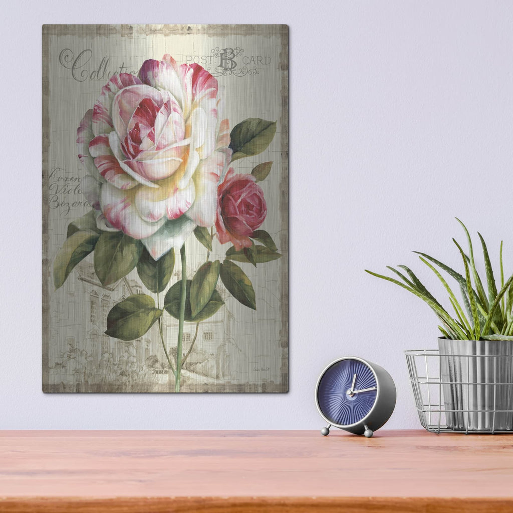 'Garden View III' by Lisa Audit – Metal Wall Art, 12x16 room view