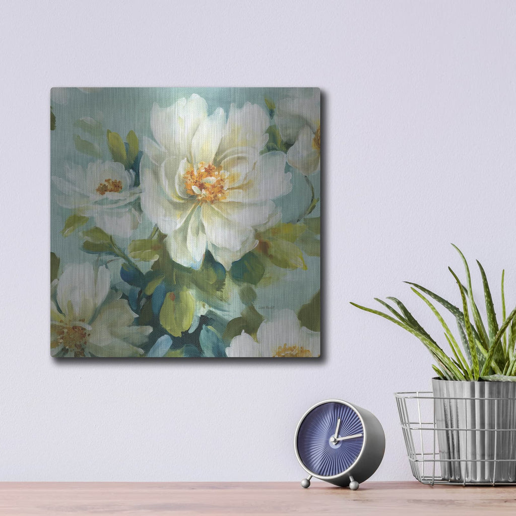'Reflections III Crop' by Lisa Audit – Metal Wall Art, 12x12 room view