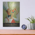 'Cafe Moustache I' by Lisa Audit – Metal Wall Art, 12x16 room view