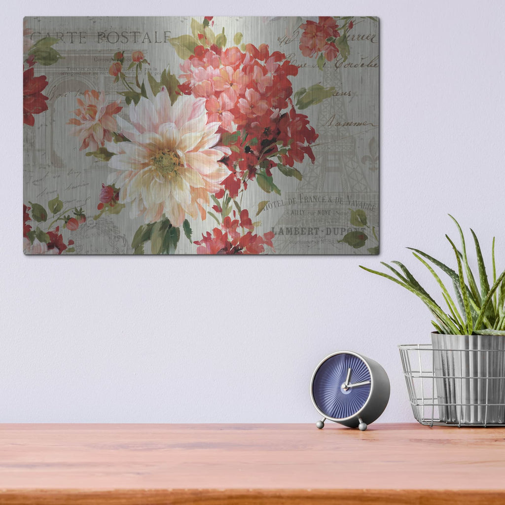 'PS Je Taime I Light' by Lisa Audit – Metal Wall Art, 16x12 room view