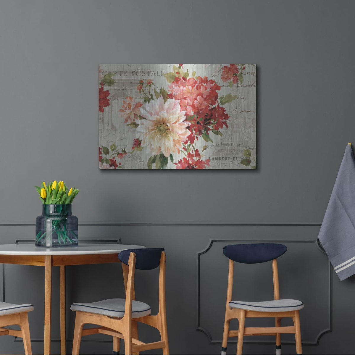 'PS Je Taime I Light' by Lisa Audit – Metal Wall Art, 36x24 room view