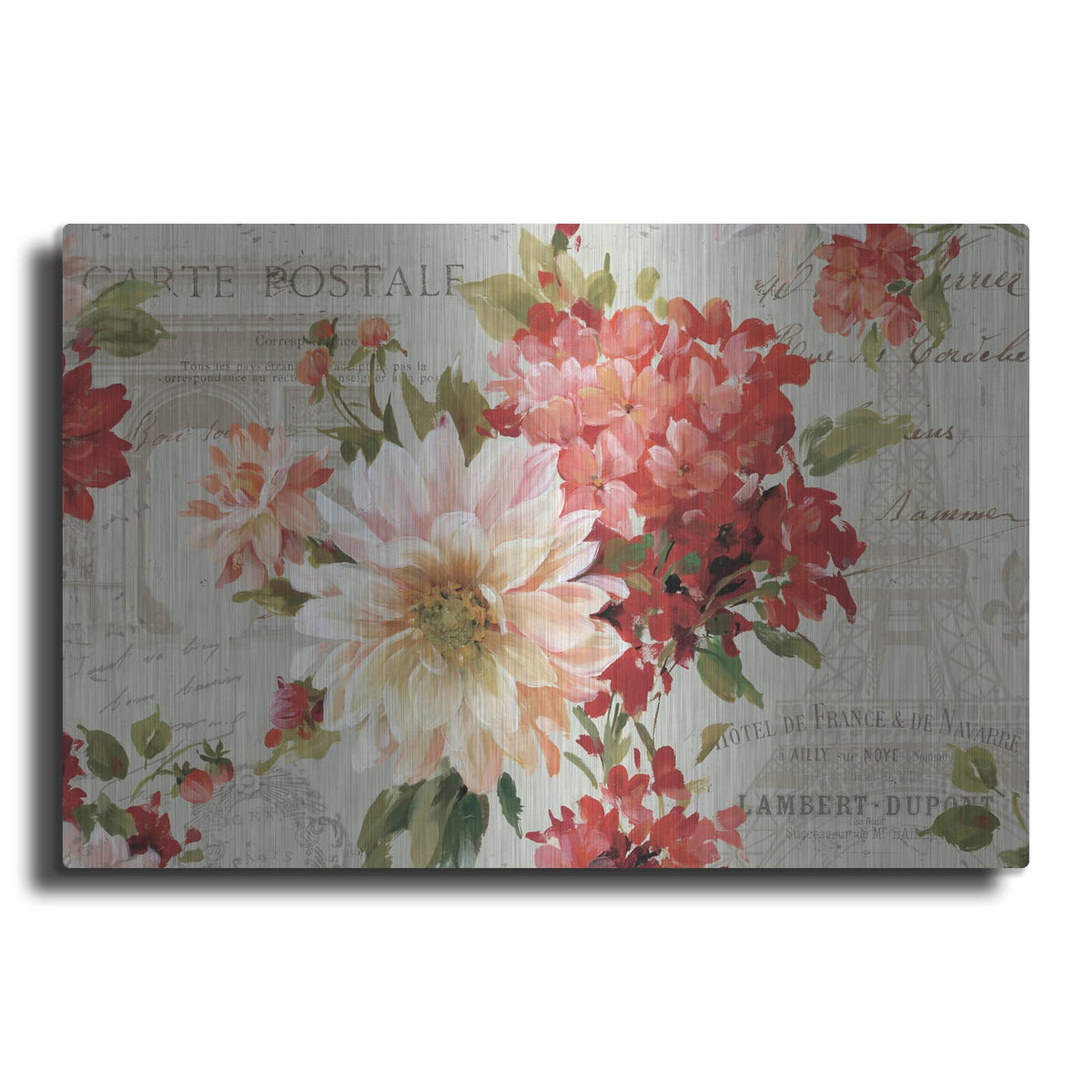 'PS Je Taime I Light' by Lisa Audit – Metal Wall Art