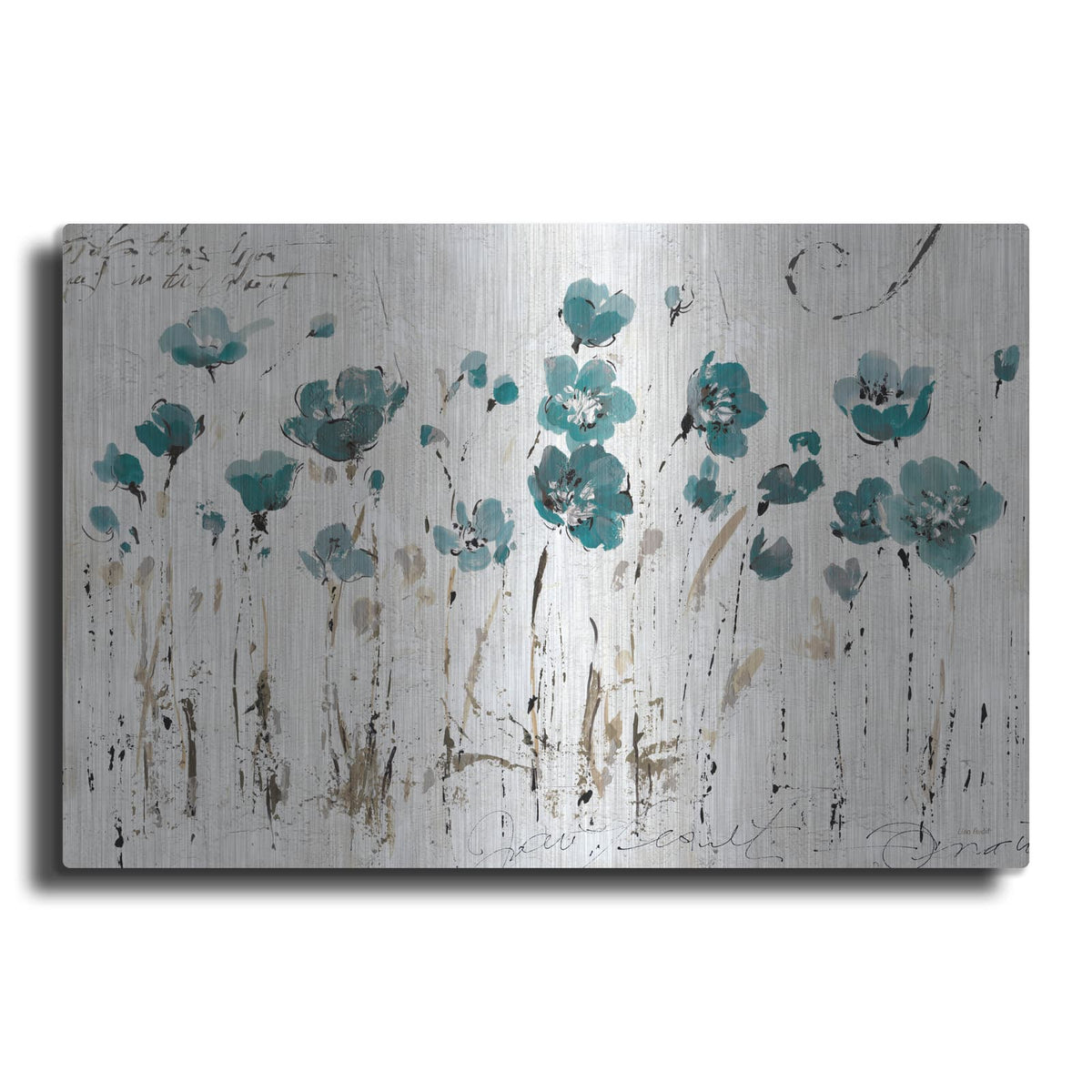 'Abstract Balance IV Blue' by Lisa Audit – Metal Wall Art