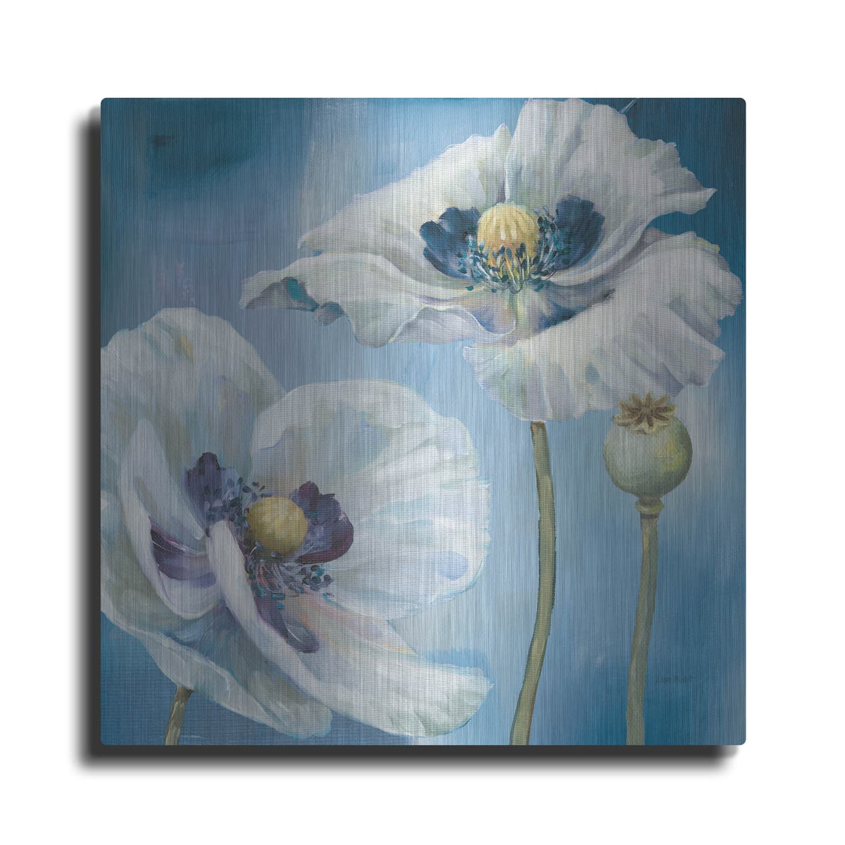 'Blue Dance II' by Lisa Audit – Metal Wall Art
