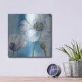 'Blue Dance III' by Lisa Audit – Metal Wall Art, 12x12 room view