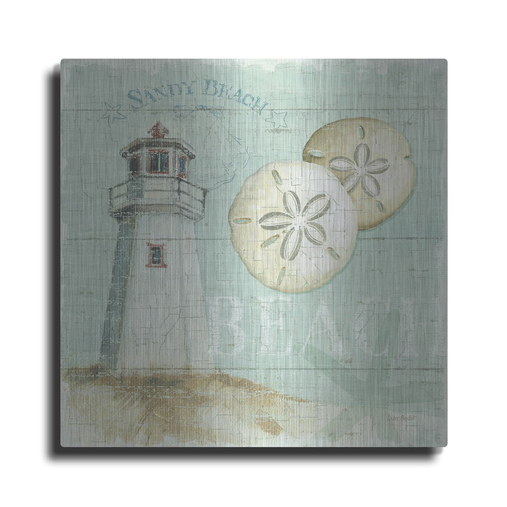 'Beach House I' by Lisa Audit – Metal Wall Art