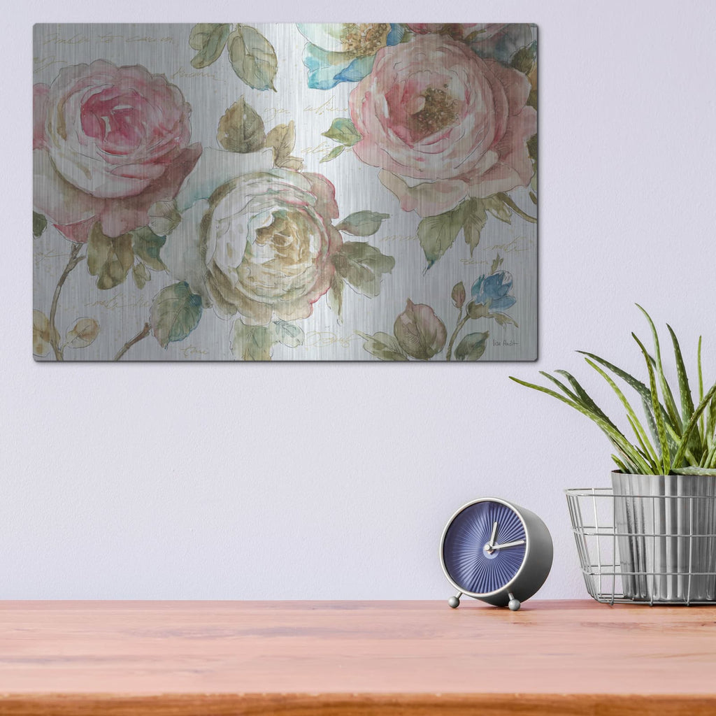 'Poeme D Amour II' by Lisa Audit – Metal Wall Art, 16x12 room view
