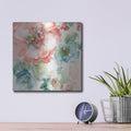 'Summer Bloom II' by Lisa Audit – Metal Wall Art, 12x12 room view
