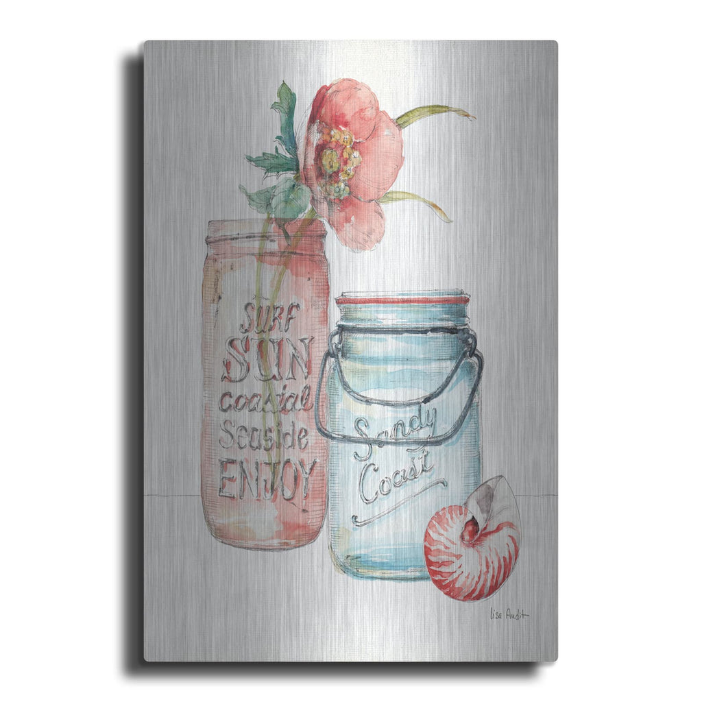 'Sea Finds II' by Lisa Audit – Metal Wall Art