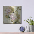 'Harmonious V Marche de Fleurs' by Lisa Audit – Metal Wall Art, 12x12 room view
