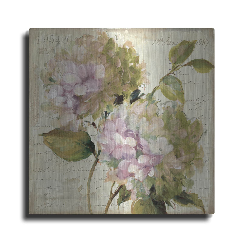 'Harmonious V Marche de Fleurs' by Lisa Audit – Metal Wall Art