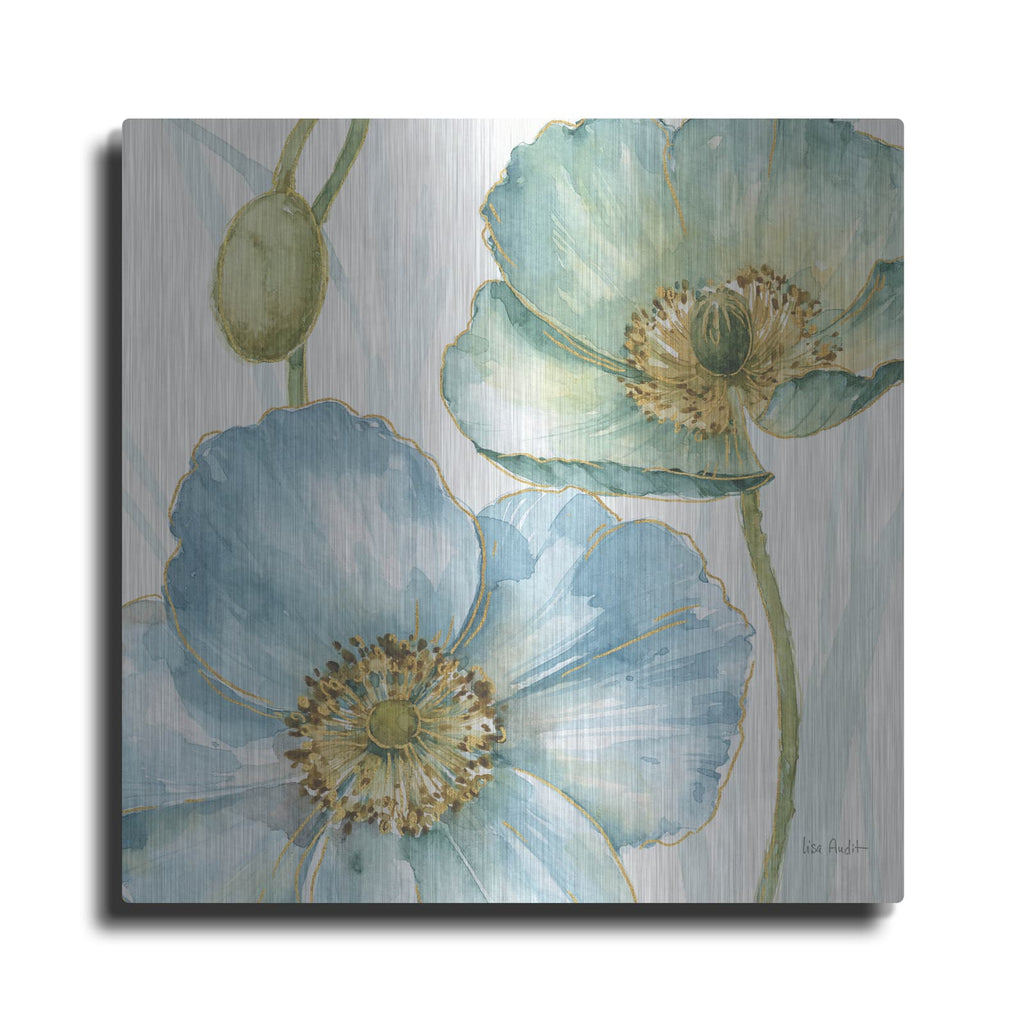 'My Greenhouse Flowers II' by Lisa Audit – Metal Wall Art