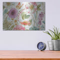'Rainbow Seeds Flowers I' by Lisa Audit – Metal Wall Art, 16x12 room view