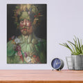 'Vertumnus' by Guiseppe Arcimboldo – Metal Wall Art, 12x16 room view
