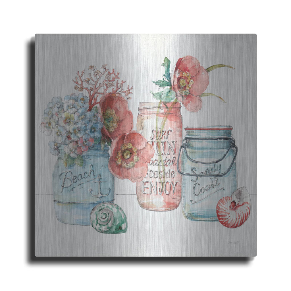 'Sea Finds VII' by Lisa Audit – Metal Wall Art