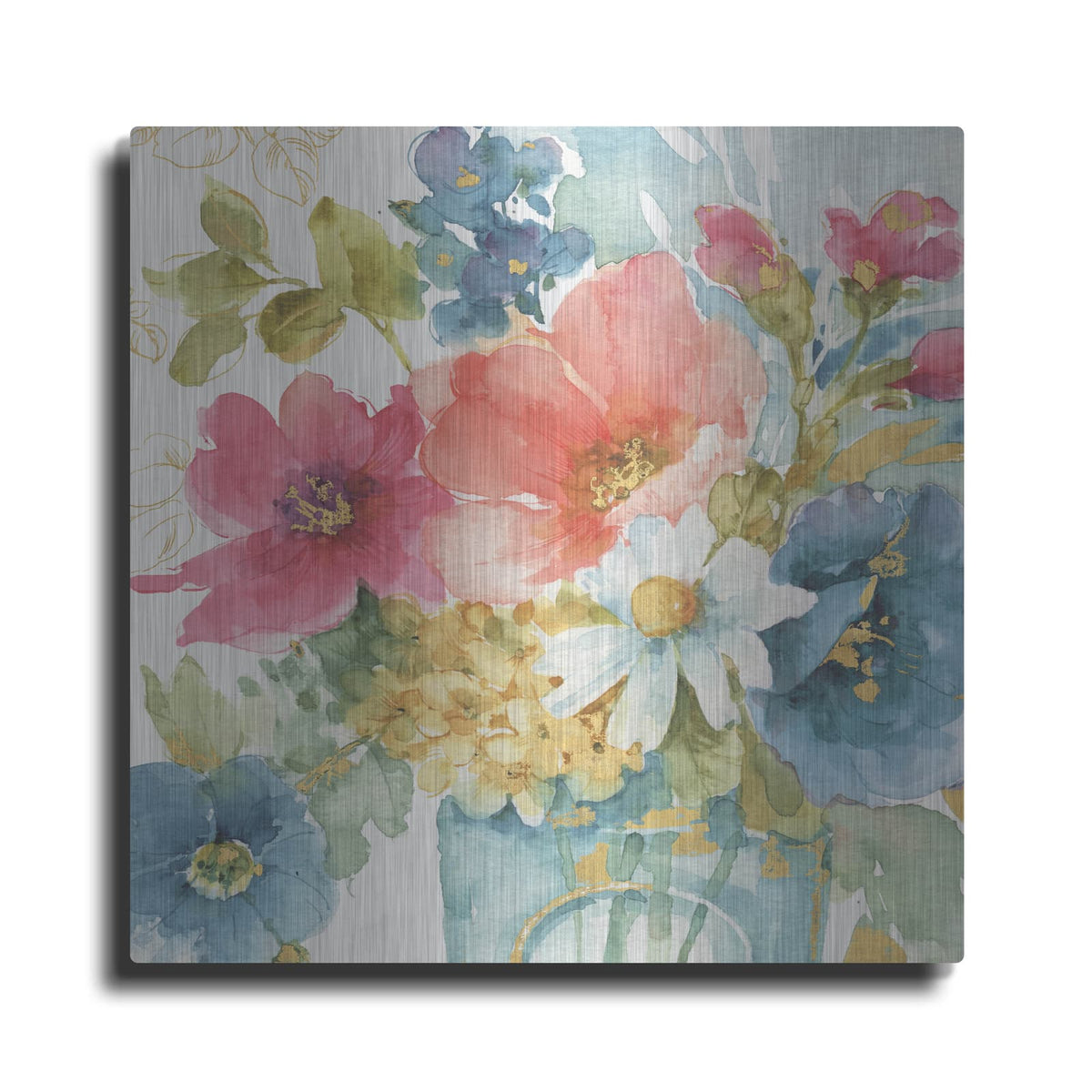 'My Garden Bouquet II' by Lisa Audit – Metal Wall Art