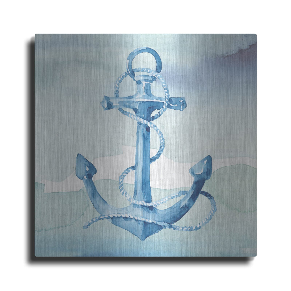 'Sea Life Anchor II' by Lisa Audit – Metal Wall Art