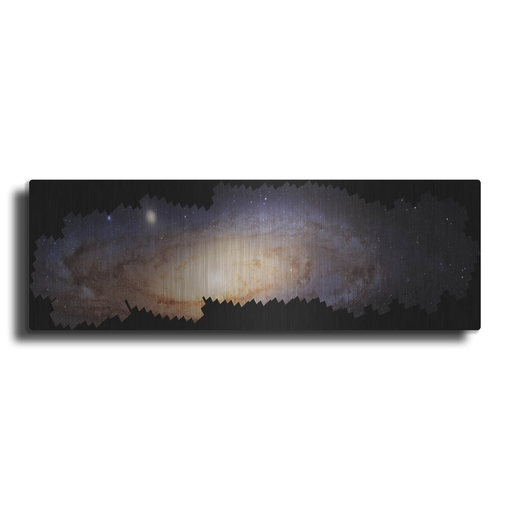 'Andromeda Galaxy - Hubble Space Telescope' by NASA Space Photos – Metal Wall Art