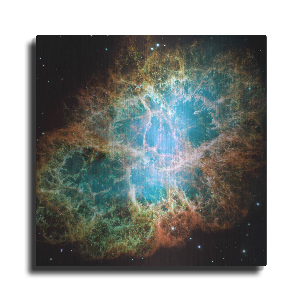 'Crab Nebula Supernova' by NASA Space Photos – Metal Wall Art