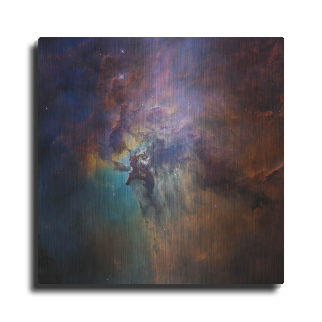 'Lagoon Nebula' by NASA Space Photos – Metal Wall Art