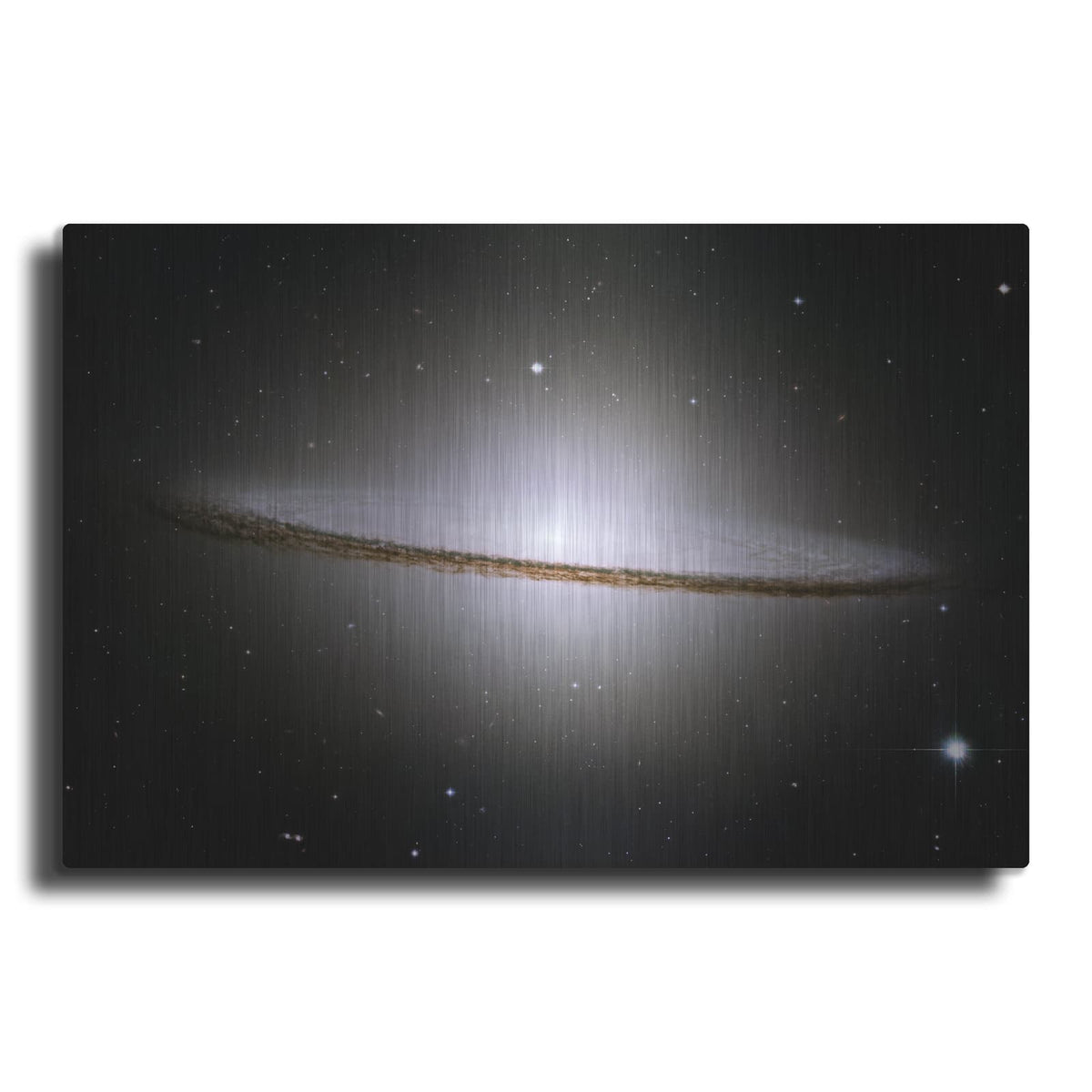 'Sombrero Galaxy' by NASA Space Photos – Metal Wall Art