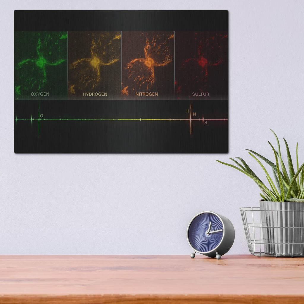 'Southern Crab Nebula' by NASA Space Photos – Metal Wall Art, 16x12 room view