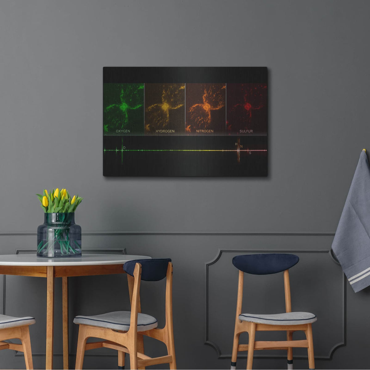 'Southern Crab Nebula' by NASA Space Photos – Metal Wall Art, 36x24 room view