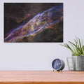 'Veil Nebula' by NASA Space Photos – Metal Wall Art, 16x12 room view