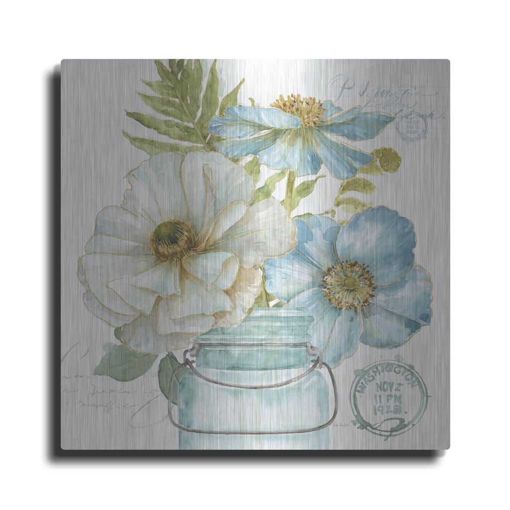 'My Greenhouse Bouquet II' by Lisa Audit – Metal Wall Art